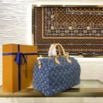 Louis Vuitton Speedy Bandouliere 30 Denim M14430 - Image 3