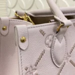 Louis Vuitton OnTheGo PM Empreinte Couture Pink M28528 - Image 3