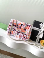 Chanel CF Sequined SO Handbag 21cm - Image 3