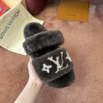 Louis Vuitton Paseo Comfort Shearling Slide - Image 3