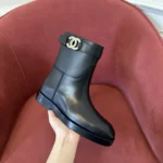 Chanel Quilted Ankle Boots - Image 3