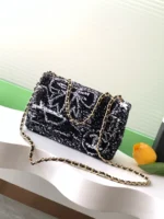 Chanel CF Sequined SO Handbag 21cm - Image 3