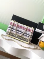 Chanel CF Sequined SO Handbag 21cm - Image 3