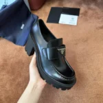 Prada Kitten Heel Slingback Sandal - Image 3