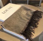 Loewe Anagram Reversible Wool Scarf - Image 3