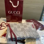 Gucci 2026 GG Gradient Alpaca Scarf - Image 2