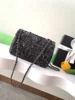 Chanel CF Sequined SO Handbag 21cm - Image 3