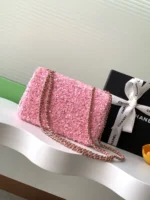 Chanel CF Sequined SO Handbag 21cm - Image 3
