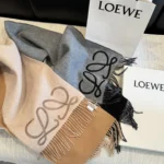 Loewe Anagram Reversible Cashmere Scarf - Image 3