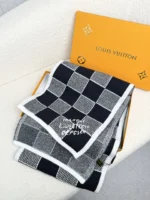 Louis Vuitton Damier Heritage Knit Wool Scarf - Image 4