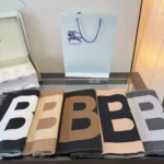 Burberry Logo Letter Reversible Scarf - Image 3