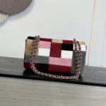 Chanel 26B Two-Tone Suede Handbag 24.5cm - Image 3
