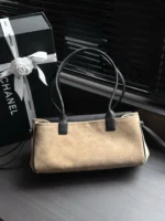 Chanel 26A Two-Tone Baguette Shoulder Bag 30.5cm - Image 3