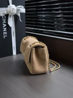 Chanel 26A Suede Classic Flap Bag 25.5cm - Image 3