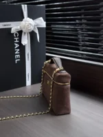 Chanel 26A Suede Vanity Case 23cm - Image 3