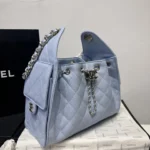 Chanel 26A Hippie Drawstring Bucket Bag 30cm - Image 3