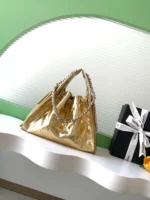 Chanel 25 Bag Hippie Drawstring Bucket Bag 30cm - Image 3