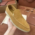 Loro Piana Summer Walk Men's Moccasin Shoes - Image 3