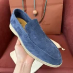 Loro Piana Summer Walk Men's Moccasin Shoes - Image 3