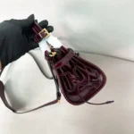 Prada LuxSoft Bonnie Mini Leather Bag 23.5cm - Image 3