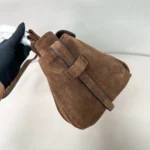 Prada Route SS26 Large Suede Tote Bag 34cm - Image 3