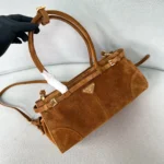 Prada LuxSoft Bonnie Suede Bag 32cm - Image 3