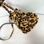 Prada LuxSoft Bonnie Leopard Print Bag 32cm - Image 3