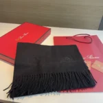 Loro Piana Wool Fringed Scarf 30x185cm - Image 3