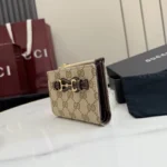 Gucci Primavera Horsebit GG Compact Wallet 12cm - Image 3