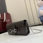 Gucci Primavera Horsebit Leather Chain Shoulder Bag 21cm - Image 3