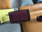 Fendi Baguette Woven Leather Bag 27cm - Image 3