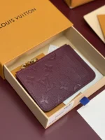 Louis Vuitton Romy Card Holder Monogram Empreinte Bordeaux 12cm - Image 3