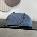 Chanel OHANEL Denim Shoulder Bag 26cm - Image 3