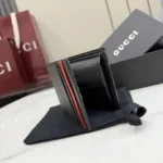 Gucci Primavera GG Bifold Coin Wallet with Web Stripe - Image 3