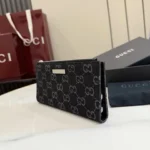 Gucci Generation GG Denim Long Zip Wallet 19cm - Image 3
