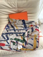 Hermes Cashmere Silk Scarf 140*140cm - Image 3
