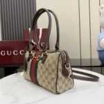 Gucci Borsetto Horsebit GG Canvas Boston Bag 28cm - Image 3