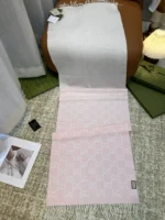 Gucci GG Reversible Cashmere Scarf 47*200cm - Image 3
