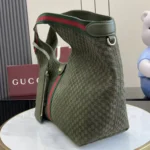 Gucci Giglio Large GG Suede Tote Bag with Pouch - Image 3