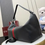 Gucci Primavera Web Stripe Leather Duffle Bag 65cm - Image 3