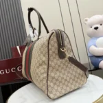 Gucci Essence Classic GG Web Duffle Travel Bag 50cm - Image 3
