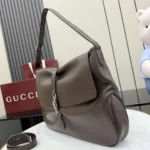 Gucci Jackie 1961 Leather Shoulder Bag 43cm - Image 3