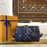 Louis Vuitton City Keepall Bag Blue M28617 - Image 3