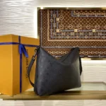 Louis Vuitton Vagabond Hobo Bag Monogram Midnight M27856 - Image 3
