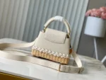 Louis Vuitton Capucines Mini Rattan Basket Bag 21cm - Image 3