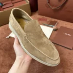 Loro Piana Summer Walk Men's Suede Moccasin FAE8124 H755 - Image 3