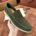 Loro Piana Summer Walk Men's Suede Moccasin FAE8124 50ZK - Image 3