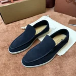 Loro Piana Summer Walk Men's Suede Moccasin FAE8124 W000