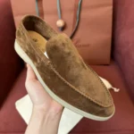 Loro Piana Summer Walk Men's Suede Moccasin FAE8124 H0L5 - Image 3
