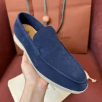 Loro Piana Summer Walk Men's Suede Moccasin FAE8124 WOUC - Image 3